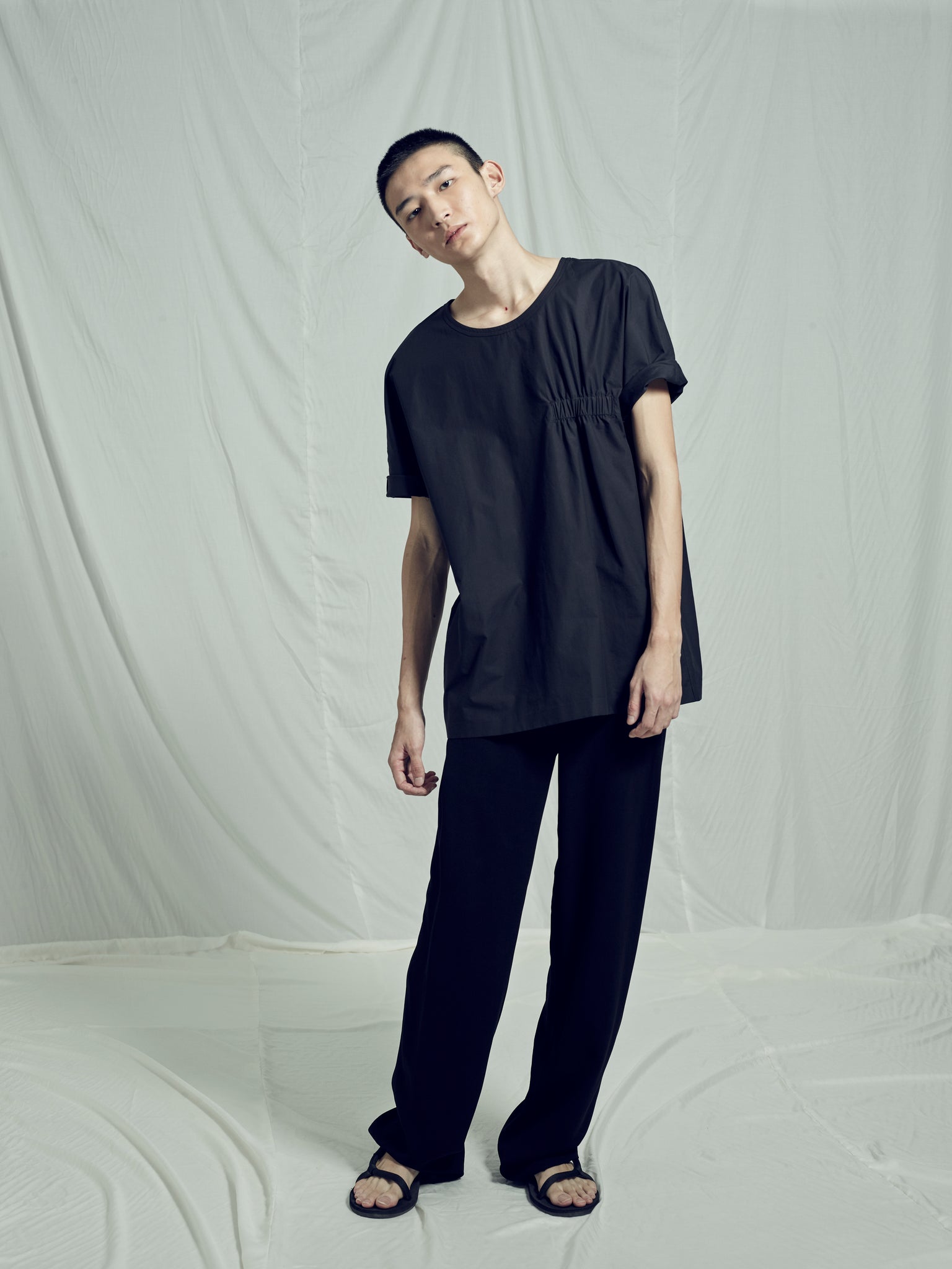 ROMI Scrunch Tag Tee